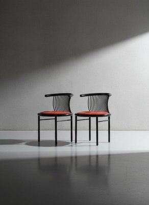 Circo Chairs by Jutta & Herbert Ohl for Lübke, 1980s, Set of 2 for