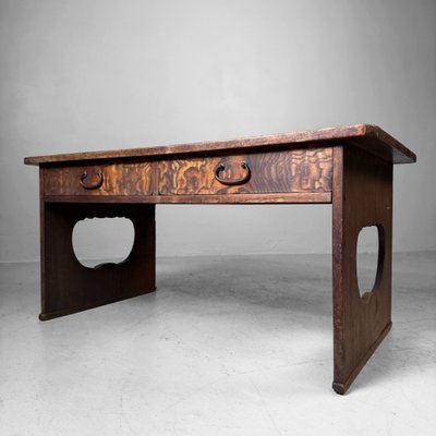 Low Japanese Traditional Fumizukue Writing Desk, 1910s for sale at