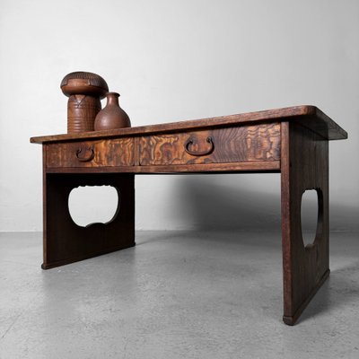 Low Japanese Traditional Fumizukue Writing Desk, 1910s for sale at