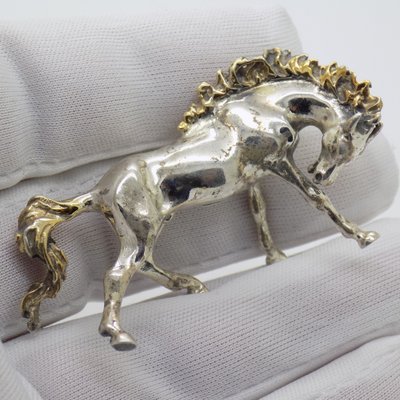 Éperons Gaucho Argentés Anciens Style Allemand, 2 Pièces, Neufs, Fabrication Argentine