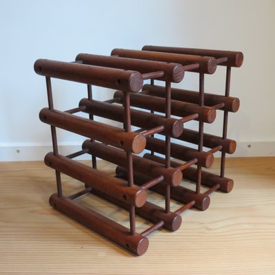 Danish Wine Rack Bottle Holder by Richard Nissen for Nissen Langaa