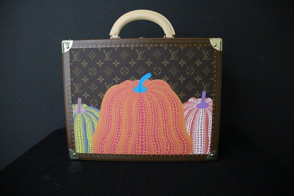 Louis Vuitton Cotteville 40 X Yayoi Kusama Pumpkins Limited
