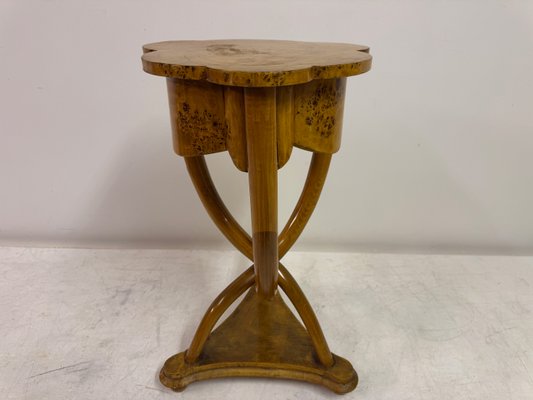 Tabouret Céramique Palazzo INT – Style Chinoiserie, Peint Main, Motif Lotus Fleur, Bleu Et Blanc, 44x26cm