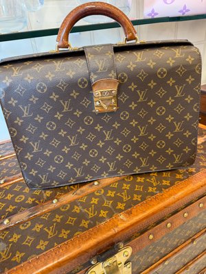 『希少』Louis Vuitton ビンテージモノグラム ビジネスバッグ Vintage LOUIS VUITTON Monogram Minister Briefcase Document Clutch