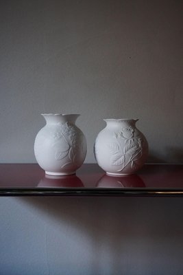 Piatto di porcellana a forma di foglia - Italia
