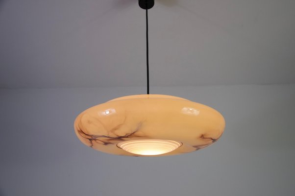 Art Deco Glaslampe, Deutschland, 1930er