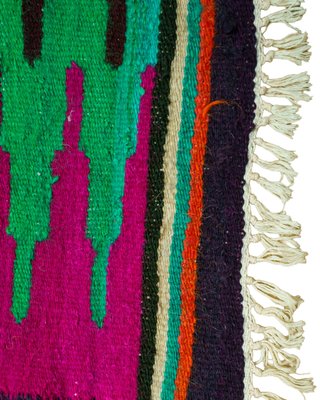 Bandes De Laine Vintage Sarcelle Pour Tapis Tressage/crochet - Rouleau 3 Yards, 2-2,5 Pouces