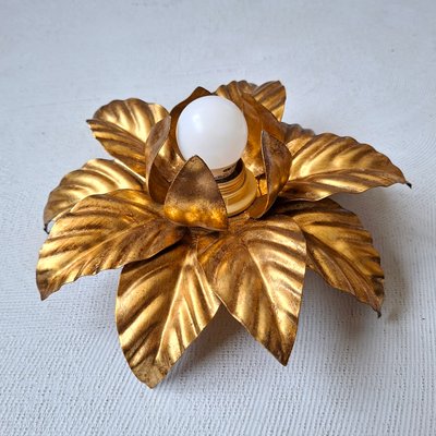 Clips Années 70 En Métal Doré Avec Cornaline Et Ambre - Occasion Vintage