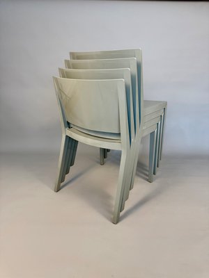 Vintage Lizz Chairs by Piero Lissoni for Kartell, Set of 4 for