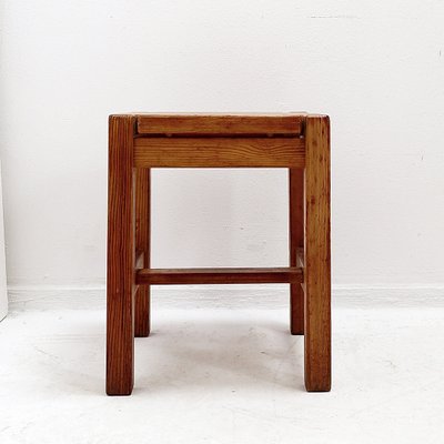 Hongist stool（Hi） / Ilmari Tapiovaara Mid-Century Modern Brutalist Hongisto Stool by Ilmari Tapiovaara
