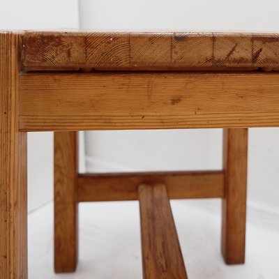 Mid-Century Modern Brutalist Hongisto Stool by Ilmari Tapiovaara