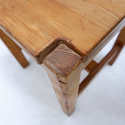 Mid-Century Modern Brutalist Hongisto Stool by Ilmari Tapiovaara