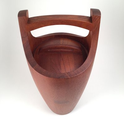 dansk wooden ice bucket
