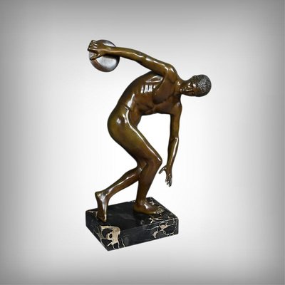 After Myron, The Discus Thrower, Early 20th Century, Bronze for