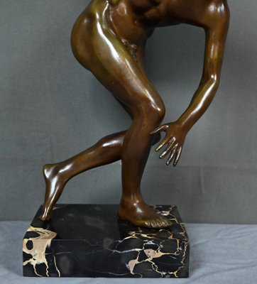 After Myron, The Discus Thrower, Early 20th Century, Bronze for