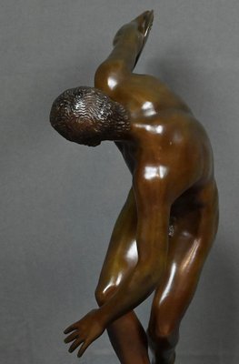 After Myron, The Discus Thrower, Early 20th Century, Bronze for