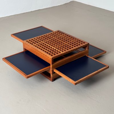 Vintage Coffee Table by Bernard Vuarnesson for Tetra, 1980s for