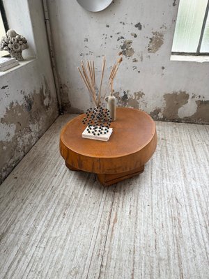 Brutalist Log Coffee Table, 1950s for sale at Pamono