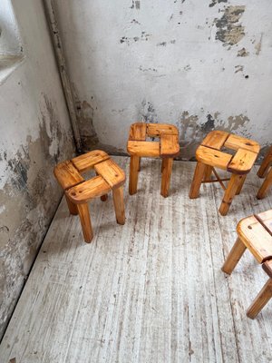 Stools by Olof Ottelin, Finland, 1950, Set of 6 for sale at Pamono