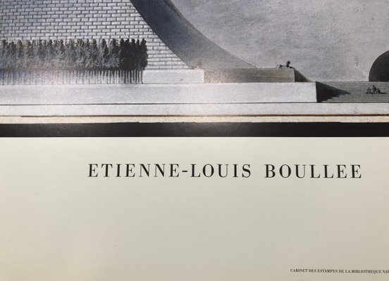 Cenotaph à Newton Poster by Étienne-Louis Boullée, 1784 for sale