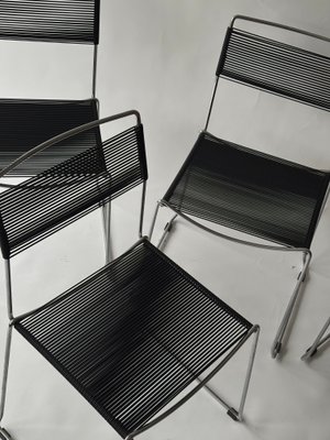Spaghetti Chairs by Giandomenico Belotti for Alias, Italy, 1980s