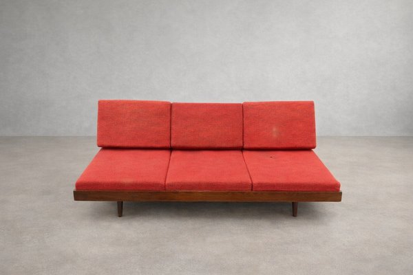Mid-Century Folding Sofa Bed from Jitona, Czechoslovakia, 1970s
