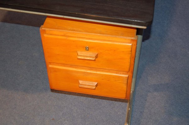 Mid Century Industrial Desk By Friso Kramer 1950s For Sale At Pamono