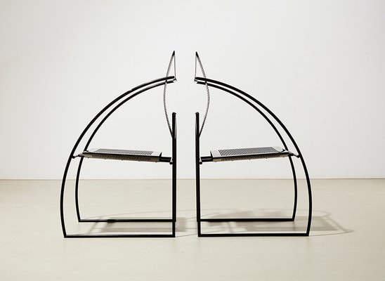 Quinta Chairs by Mario Botta for Alias, Italy, 1986, Set of 2 for
