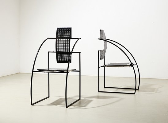 Quinta Chairs by Mario Botta for Alias, Italy, 1986, Set of 2 for