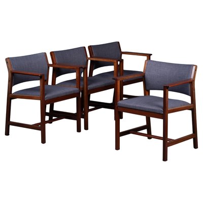 Model BM73 Armchairs by Børge Mogensen for Fredericia, 1960s, Set