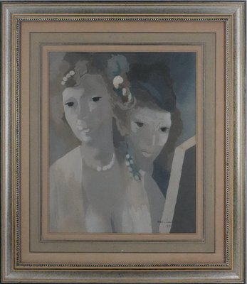 Marie Laurencin, Jeunes filles aux perles, Lithograph for sale at