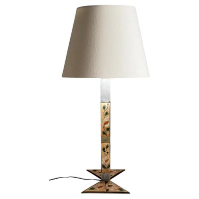 Petite lampe ancienne d'occasion - Décoration