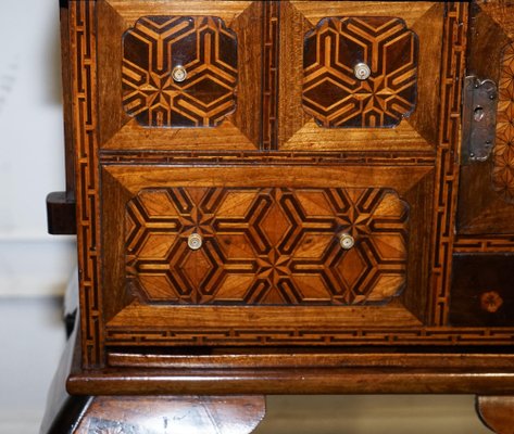 Dama Intarsiata In Legno Artigianale - Giochi Da Tavolo Vintage - Fatto In Russia - Foto 2