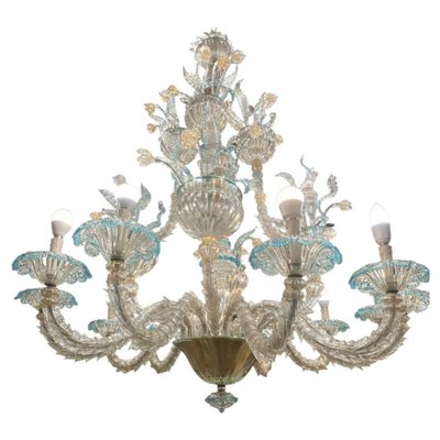 Collier Vintage Murano Années 50 - Perles En Verre Blanc, Ambré Et Café, Très Bon état