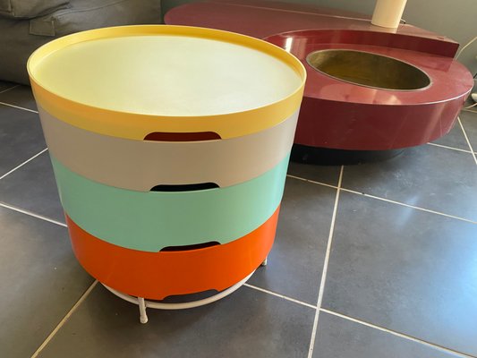 Round PS 2014 Coffee Table with Multiple Modular Tiers from Ikea