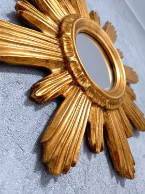 Miroir Doré 40x40 cm - Miroir Décoratif - Miroir Moderne - Miroir Doré