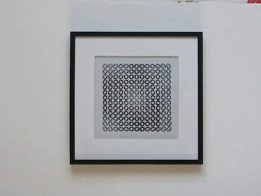 Victor Vasarely, Op Art Composition, 1960, Print for sale at Pamono