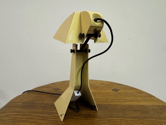 E63 Robot Table Lamp by Umberto Riva for Bieffeplast, 1960s for