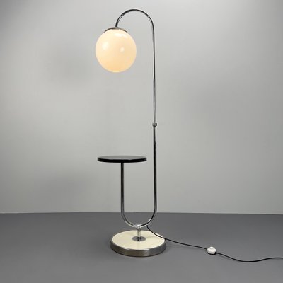 Lampada Da Tavolo Vintage Grigio Shabby Chic Con Base Effetto Legno – Stile Rustico Per Salotto O Camera - 5