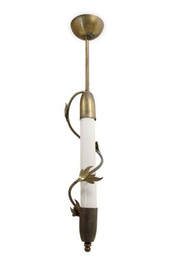 Art Deco Ceiling Light In Brass 1930s For Sale At Pamono