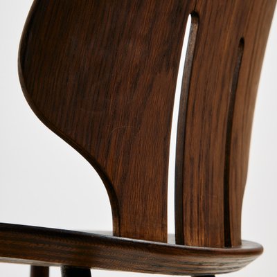 Oak J67 Chair by Ejvind A. Johansson for FDB Møbler, 1960s for