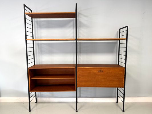 Mid-Century Modern Ladderax Wall System from Staples, 1960s for