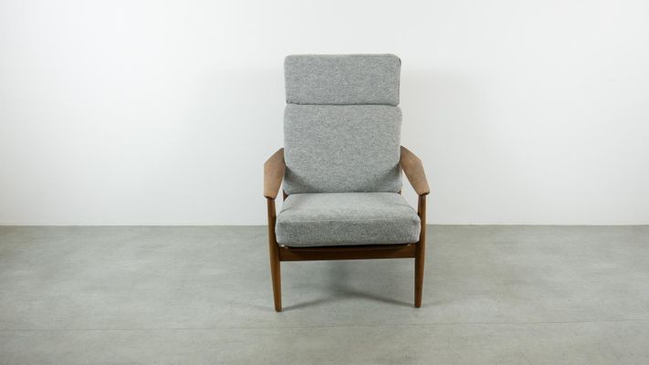 164 Reclining Armchair By Arne Vodder For France Søn 1960s 164 Reclining Armchair By Arne Vodder For France Søn
