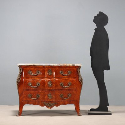 Commode Baroque Palazzo INT – Bois Massif, 2 Tiroirs, Marqueterie, Incrustations, Neuve