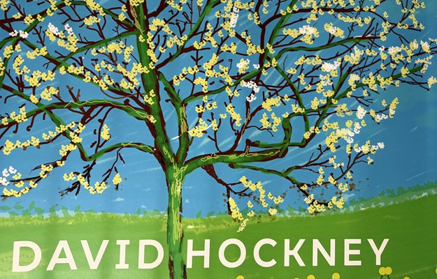 David Hockney, A Year in Normandie (Blossom Tree) Composite iPad