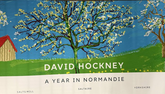 David Hockney, A Year in Normandie (Blossom Tree) Composite iPad