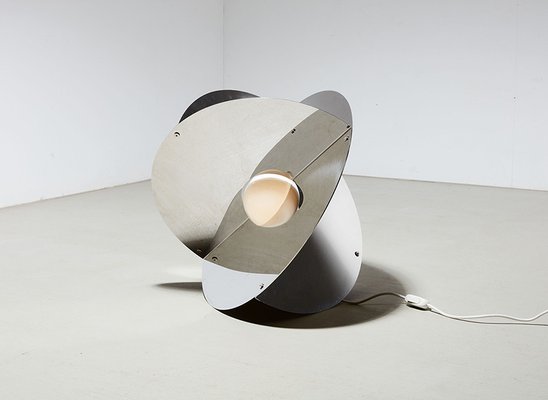 Vintage Italian Luna Lamp by Rinaldo Cutini, 1970 for sale at Pamono