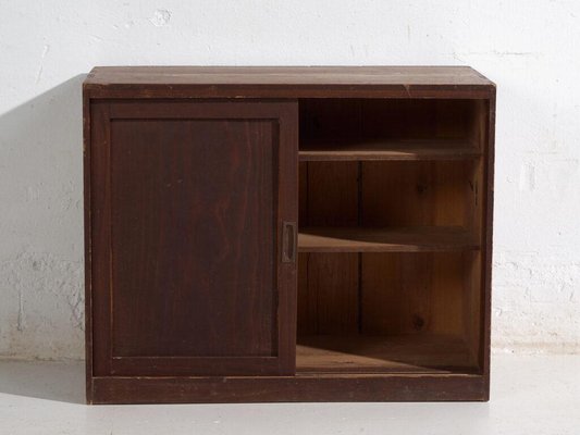 Antique Japanese Sliding Door Cabinet for sale at Pamono
