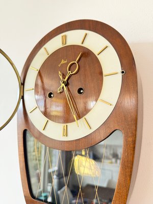 HORLOGE À QUARTZ ronde Insérer Mouvement Horloge Murale Lunette de