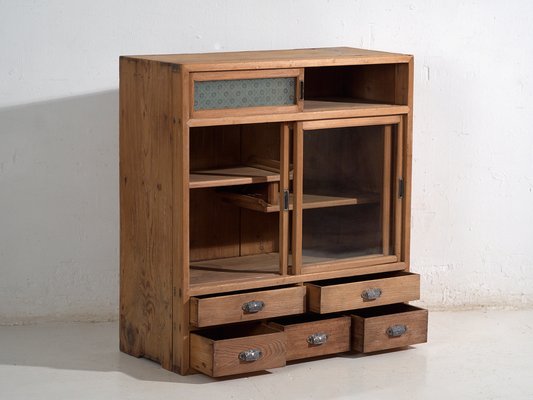 Antique Japanese Kitchen Cabinet for sale at Pamono